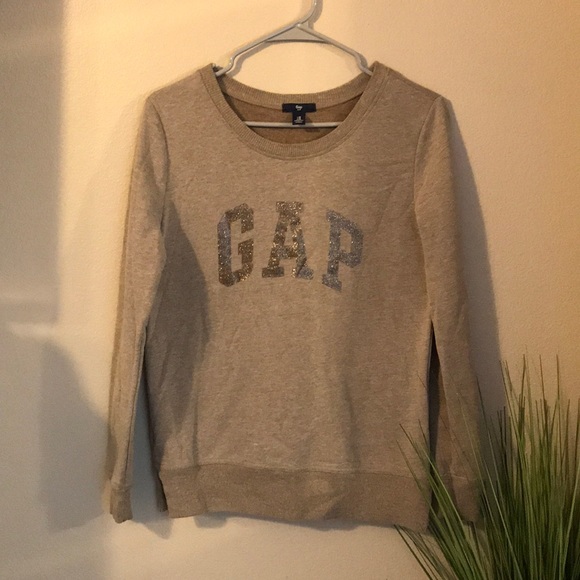 gap brown sweater